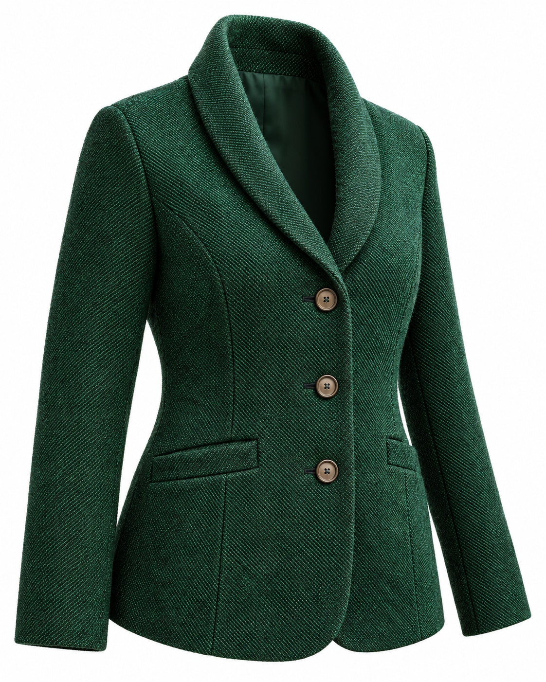 Blazer mit Schalkragen