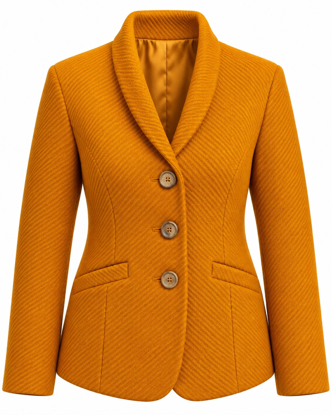 Blazer mit Schalkragen