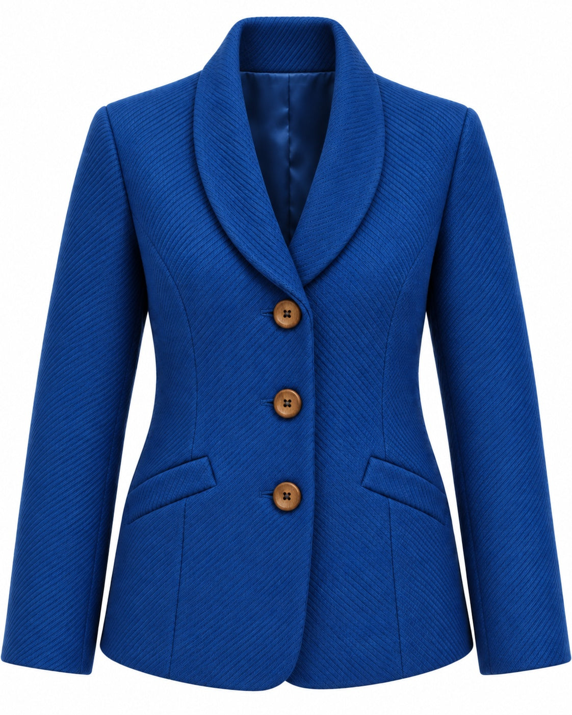 Blazer mit Schalkragen