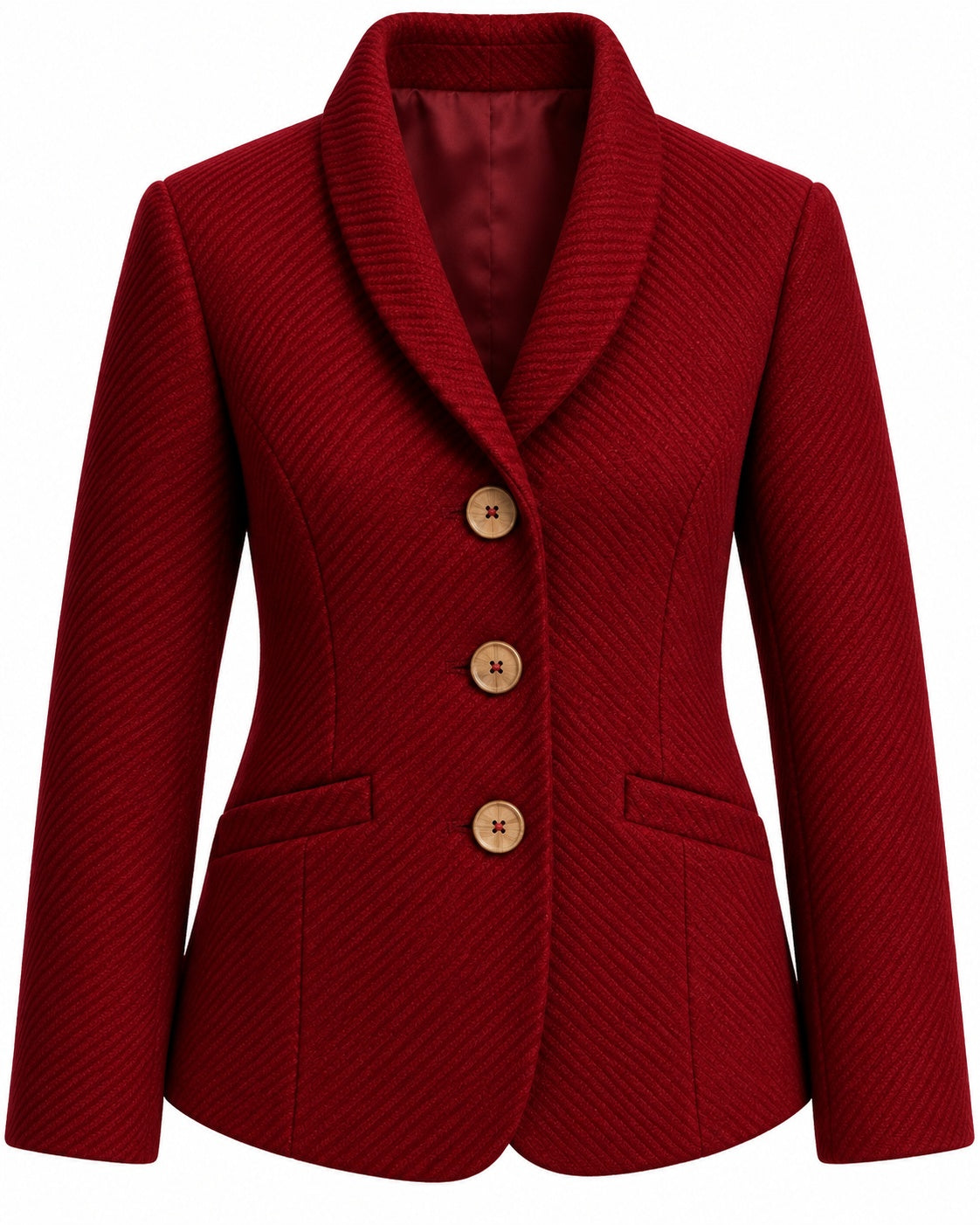 Blazer mit Schalkragen