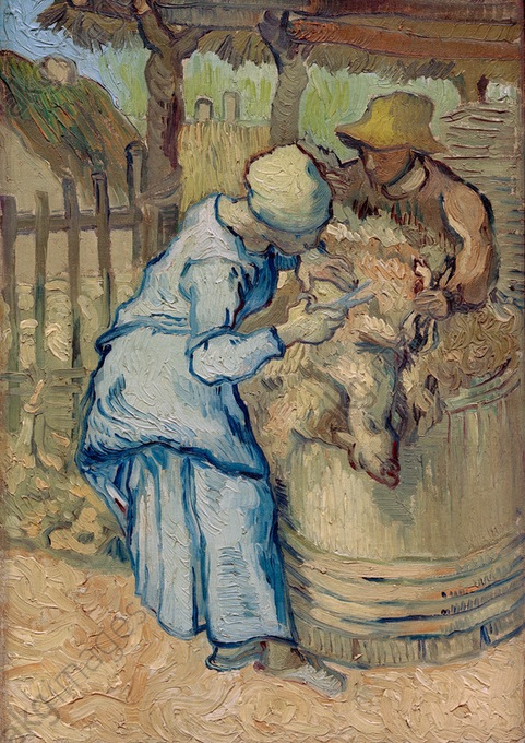 Schafscherer van Gogh